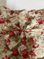 Art 1295 Copricucina tortora con rose rosse - immagine 2