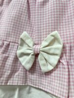 Art 1300 Copriforno in cotone rosa e bianco - immagine 3