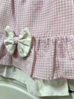 Art 1300 Copriforno in cotone rosa e bianco - immagine 2