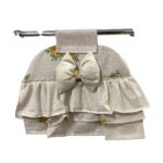 Art 1304 Copriforno in cotone tortora