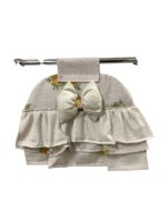 Art 1304 Copriforno in cotone tortora