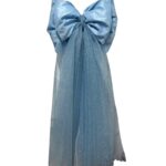 Art 1319 Fiocco azzurro glitterato