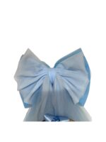 Art 1320 Fiocco nascita azzurro in tulle - immagine 4