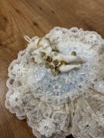 Art 1324 Coccarda in pizzo avorio - immagine 4