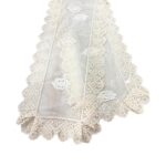 Art 1273 Runner avorio in tulle