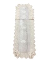 Art 1273 Runner avorio in tulle - immagine 2