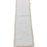 Art 1275 Runner avorio in cotone pesante