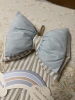 Art 1334 Coccarda nascita bianca e beige - immagine 3