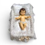 Art 1341 Cassetta di legno con bambinello