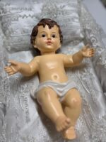 Art 1341 Cassetta di legno con bambinello - immagine 2