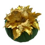 Art 1347 Puffo verde in velluto