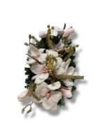 Art 1353 Centrotavola con fiori rosa