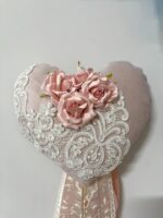 Art 1362 Cuore appendino rosa - immagine 4