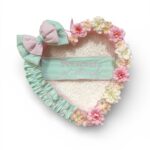 Art 1367 Coccarda nascita rosa