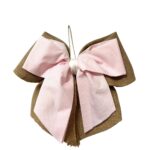 Art 1368 Fiocco in juta rosa