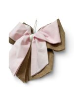 Art 1368 Fiocco in juta rosa - immagine 2