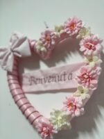 Art 1371 Coccarda nascita rosa - immagine 3