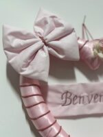 Art 1371 Coccarda nascita rosa - immagine 4