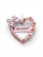 Art 1371 Coccarda nascita rosa