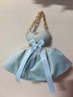 Art 1384 Abitino in velluto celeste - immagine 4