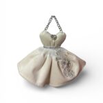 Art 1386 Abitino in velluto avorio