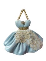 Art 1384 Abitino in velluto celeste