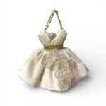 Art 1385 Abitino in velluto avorio