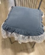 Art 1391 Cuscino per sedia azzurro polvere - immagine 3