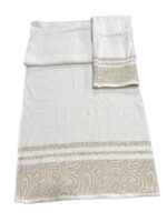 Art 1402 Set 3+3 asciugamani in spugna jacquard - immagine 4