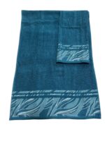 Art 1400 Set 3+3 asciugamani in spugna jacquard - immagine 3