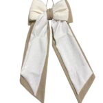 Art 1407 Fiocco bianco e tortora