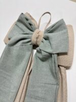 Art 1412 Fiocco tortora e azzurro - immagine 2