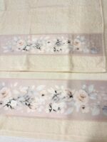 Art 1414 Set asciugamani 1+1 panna - immagine 2