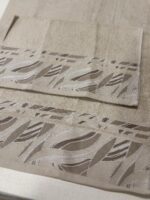 Art 1420 Set asciugamani 1+1 tortora - immagine 2