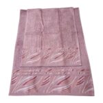 Art 1418 Set asciugamani 1+1 malva