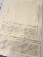 Art 1421 Set asciugamani 1+1 panna - immagine 5