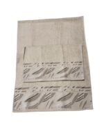 Art 1420 Set asciugamani 1+1 tortora