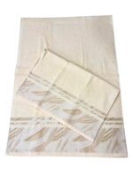 Art 1421 Set asciugamani 1+1 panna