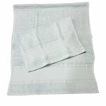 Art 1423 Set asciugamani 1+1 azzurri