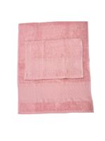 Art 1424 Set asciugamani 1+1 rosa - immagine 2