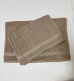 Art 1426 Set asciugamani 1+1 tortora - immagine 4