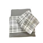 Art 1432 Completo letto matrimoniale tortora