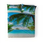 Art 1458 Completo letto con palme