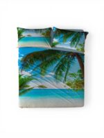 Art 1458 Completo letto con palme