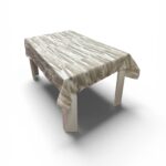 Art 1470 Tovaglia devore marrone