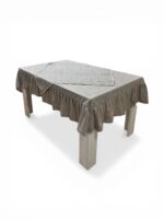 Art 1475 Tovaglia e runner in lino tortora