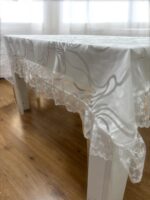 Art 1474 Tovaglia devore bianca - immagine 3