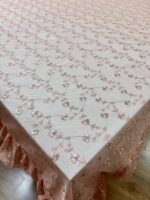 Art 1472 Tovaglia in pizzo rosa cipria - immagine 4