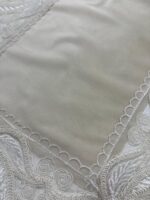 Art 1483 Runner avorio con pizzo bianco - immagine 5