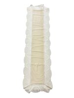 Art 1483 Runner avorio con pizzo bianco - immagine 2